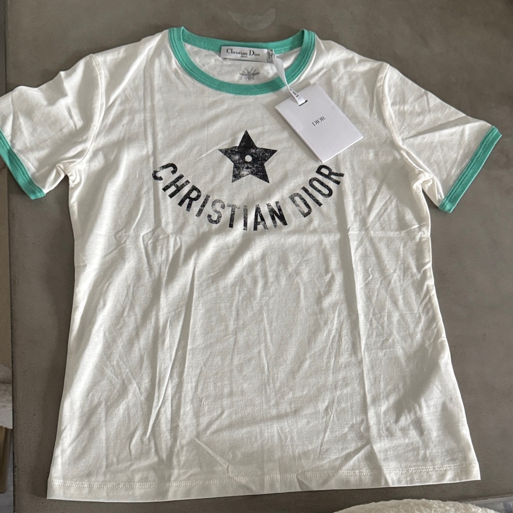 Dior White Tee